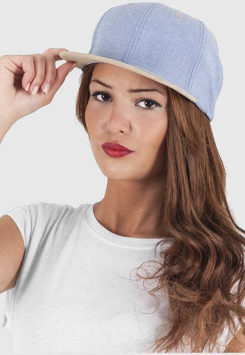 Actual product image Flexfit Chambray-Synthetic-Suede Snapback (One size)