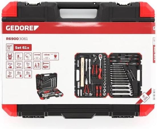 Actual product image Gedore Red Combination spanner set (32 mm, 6 mm, 7 mm, 8 mm, 9 mm, 10 mm, 11 mm, 12 mm, 13 mm, 14 mm, 15 mm, 16 mm, 17 mm, 18 mm, 19 mm, 20 mm, 21 mm, 22 mm, 23 mm, 24 mm, 26 mm, 27 mm, 28 mm, 30 mm)
