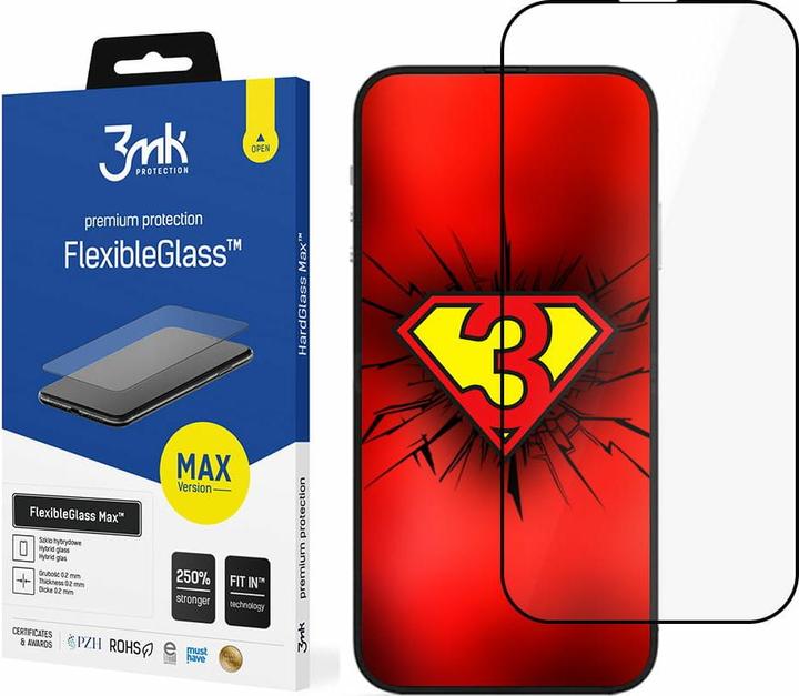 Actual product image 3MK Apple iPhone 14 Pro - FlexibleGlass Max? (1 Piece, Apple iPhone 14 Pro)