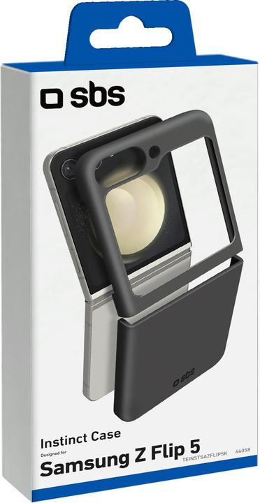 Actual product image SBS Instinct Cover for Samsung Z Flip 5 black (Samsung Galaxy Z Flip5)
