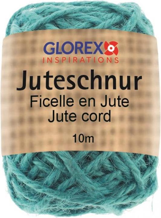 Glorex Juteschnur 10m türkis
