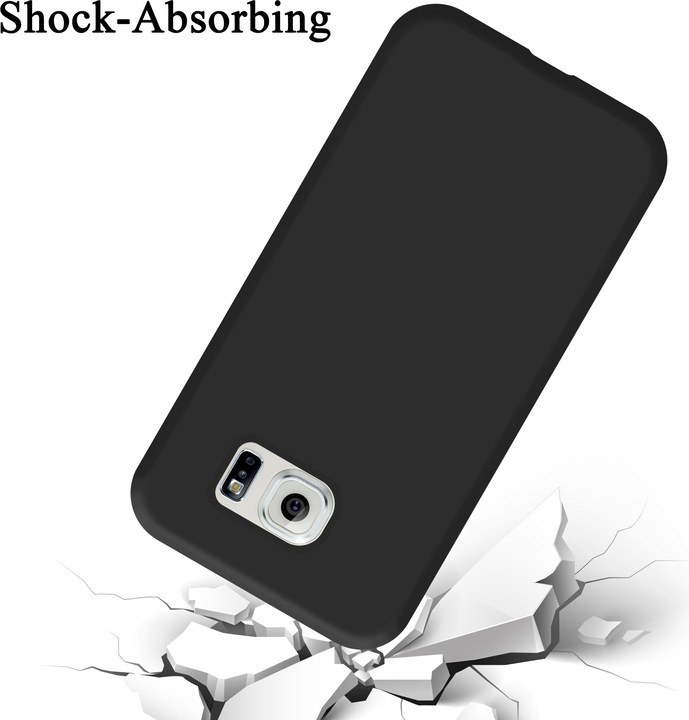 Actual product image Cadorabo TPU Liquid Silicone Case Cover (Samsung Galaxy S6)