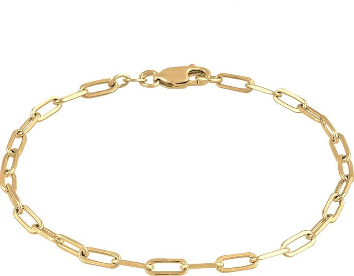 Immagine prodotto Elli Basic Gliederkette Ovales Design (16 cm, Argento)