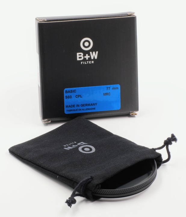 B+W Cotton Single Bag 82mm - 86mm (Objektivfilter Tasche)
