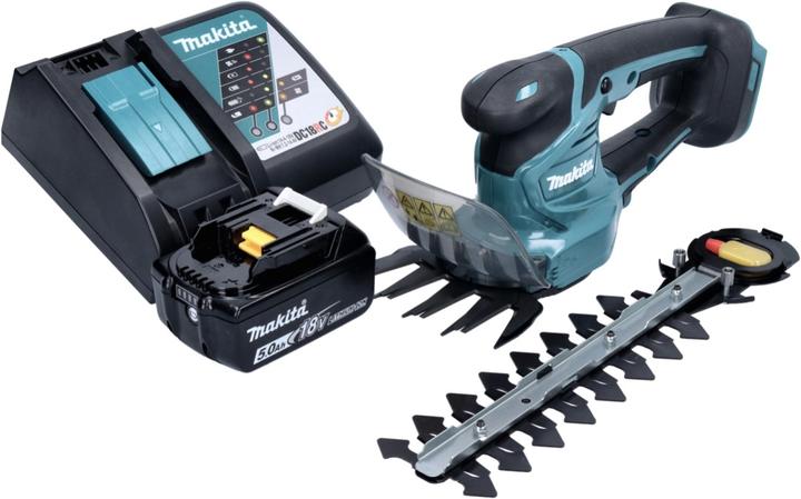 Produktbild Makita DUM 111 RTX Akku Grasschere Strauchschere 18 V + 1x Akku 5,0 Ah + Ladegerät (Akkubetrieb)