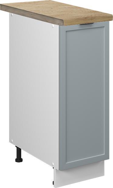 Blau, hellblau-grau, Weiss