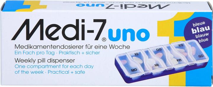 Image du produit Medi-7 cament doser uno days bleu