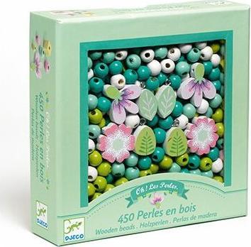 Produktbild Djeco Holzperlen Blumen