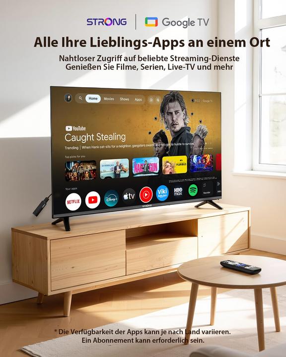 Actual product image Strong LEAP-UNA+ Android TV Stick sw (8 GB, Android 14)