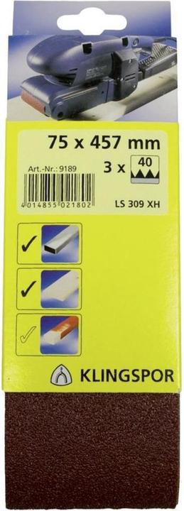 Actual product image Klingspor LS 309 XH nastri lavorazione legno (120)