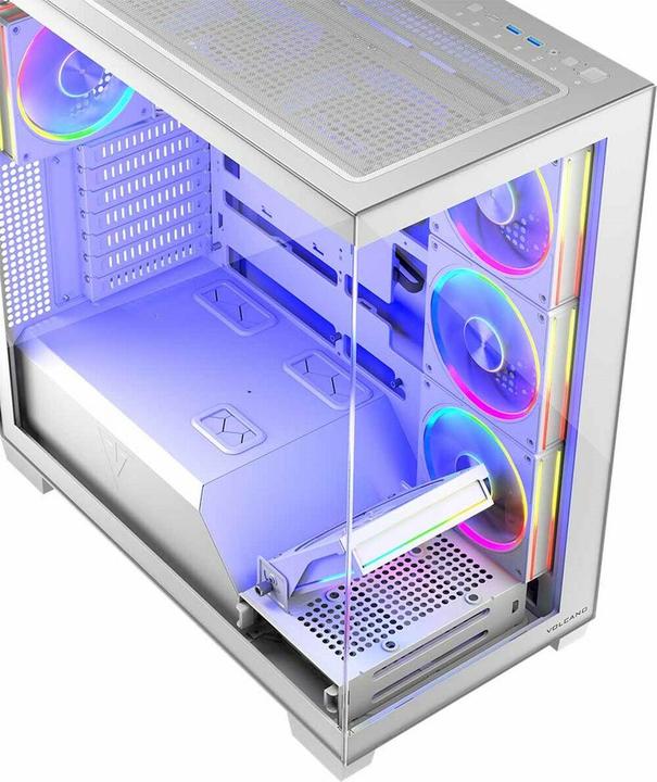 Produktbild Modecom Computergehäuse VOLCANO STELLAR ARGB MIDI 8F (ATX, mATX, Mini-ITX)