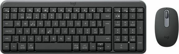 Produktbild Logitech MK250 - GRAPHITE - CH - CENTRAL-419 (CH, Kabellos)