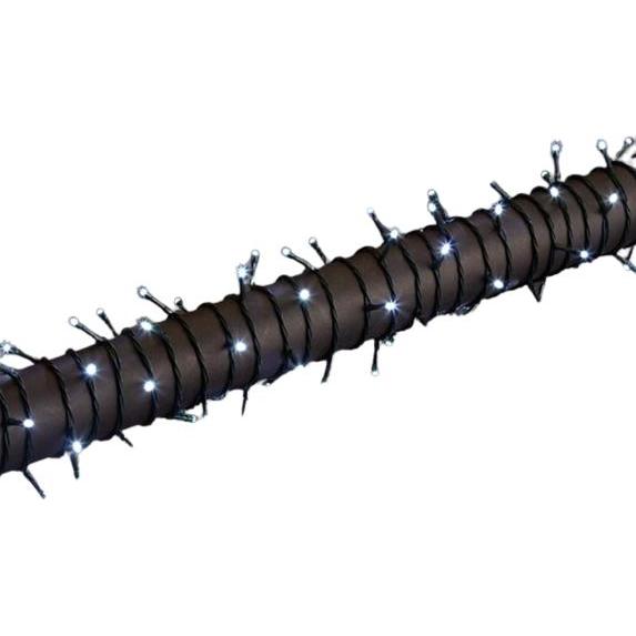 Velleman, Lichterkette, Stella LED - 40 m - 600 LEDs - Weiss - grünes Kabel - 24 V (40 m)