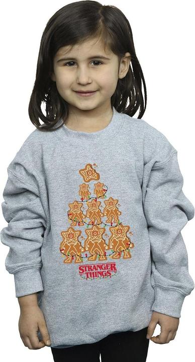 Produktbild Netflix Stranger Things Gingerbread Sweatshirt Mädchen (152, 158)