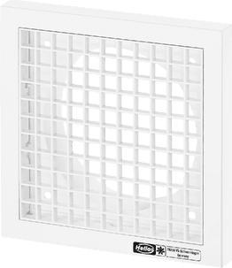Actual product image Helios Ventilation grille G 100 plastic white