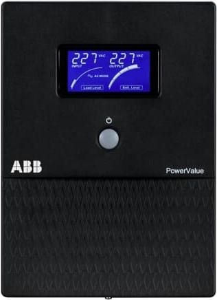 Actual product image ABB PowerValue 11LI Pro 600VA (600 VA, 360 W, Line-interactive UPS)