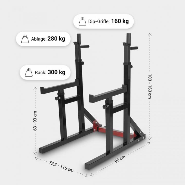 Image du produit Gorilla Sports Multi Squat Rack