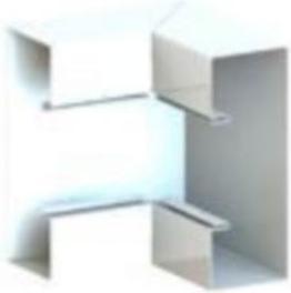 Actual product image Legrand Inside corner VG351276 170X63 RAL9010