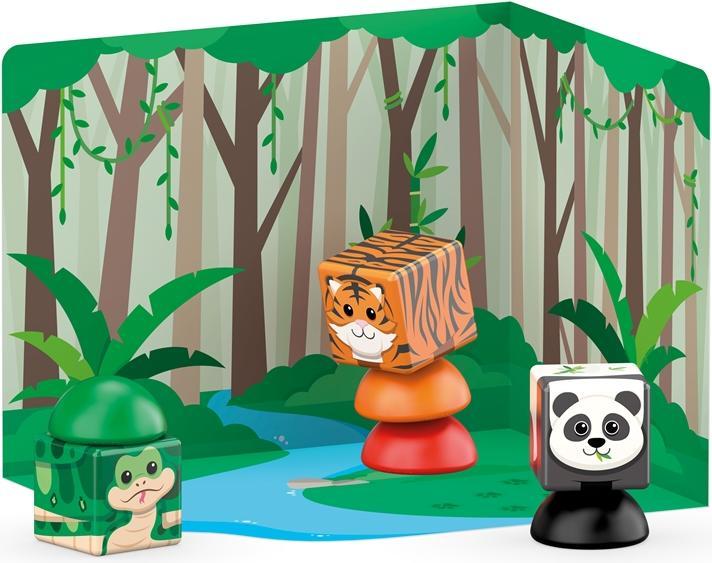 Produktbild Geomag Magicube Blocks Stacking Jungle 8 Teile