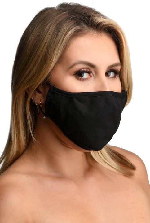 Actual product image Master Series Under Cover Ball Gag Face Mask