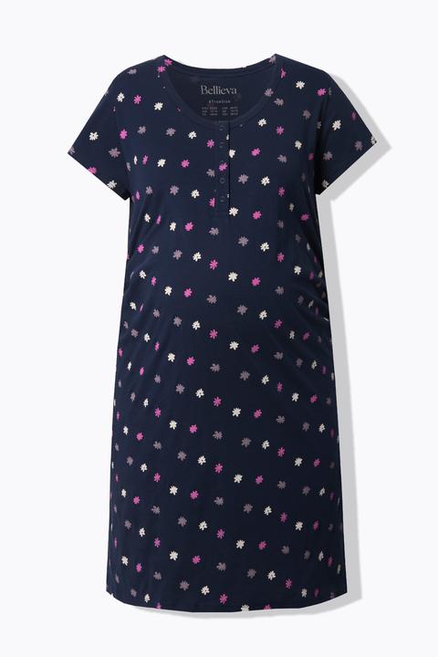 Produktbild Ulla Popken Mama-Jerseykleid, Raffung, Halbarm (46, 48)