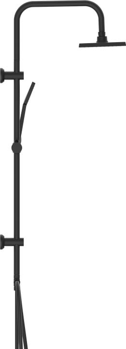 Actual product image Eisl Rain shower bathroom EASY ENERGY overhead shower set black matt shower system rain shower