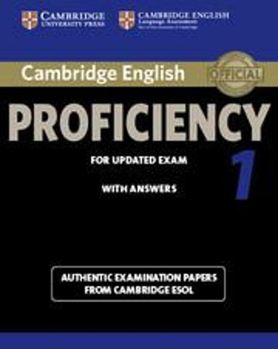 Produktbild Cambridge English Proficiency 1. student's book with answers (Englisch, Cambridge ESOL, 2012)