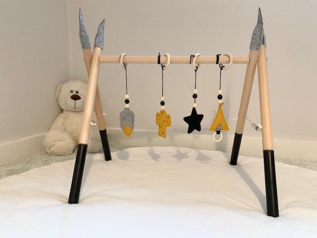 Immagine prodotto Nelaroom Palestra per bambini in legno - Cactus Tipi