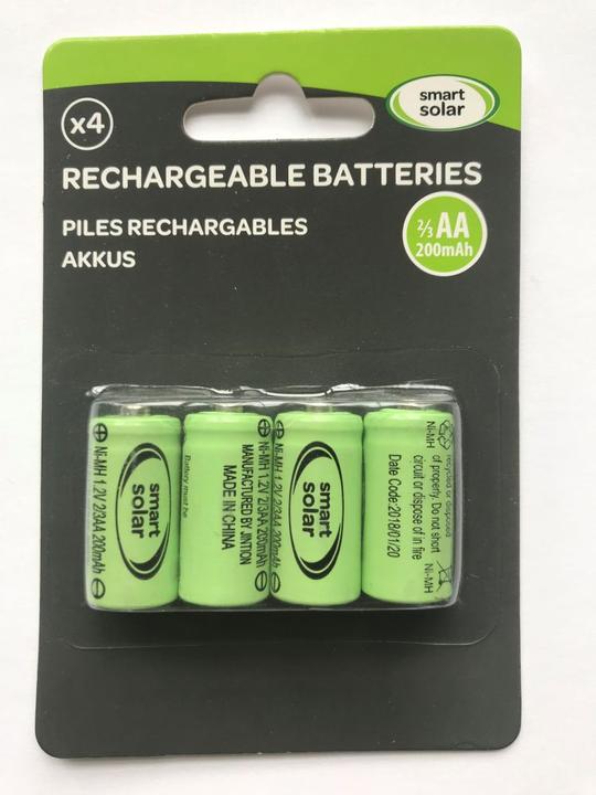 Image du produit Smart Garden 1/3 AAA (4 pcs, 1/3 AAA, 80 mAh)