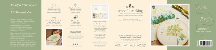 Immagine prodotto DMC Set di bastoncini Mindful Making Duo Forest Walk, Ø 15,7 cm