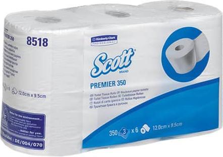 Scott Sports Toilet paper 6RL bright white (1 pcs.)