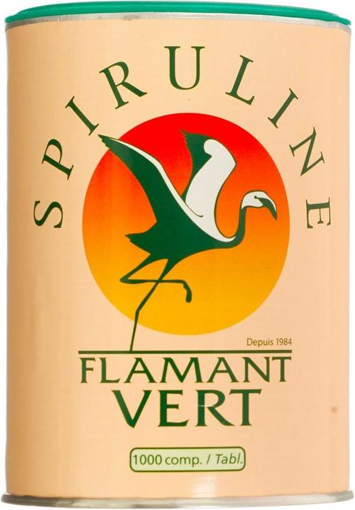 Produktbild Spirulina Flamant Vert (1000 Stück, Tabletten, 500 g)