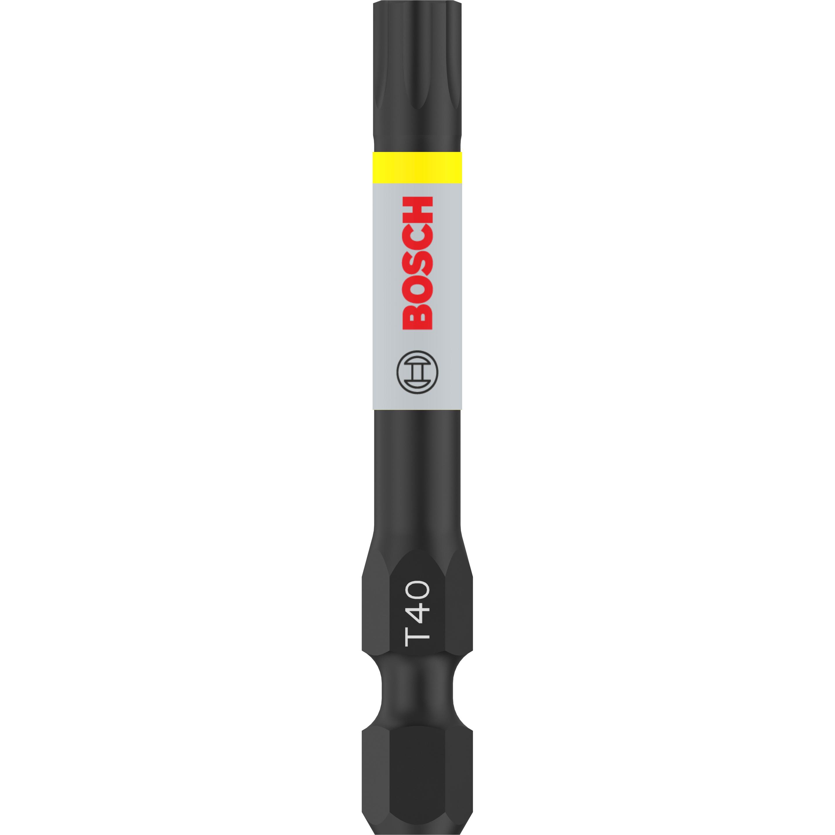 Bosch Professional Zubehör, Chiave a bussola, PRO Torx Impact Bit, T40, 55 mm, 2 pezzi.