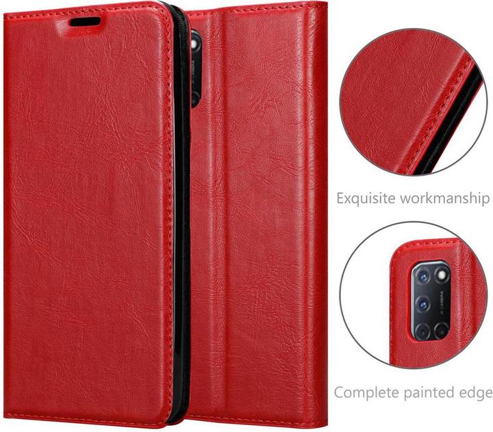 Actual product image Cadorabo Book Invisible Magnet Cover (Oppo A92)