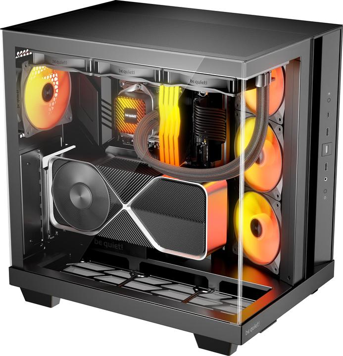 Actual product image be quiet! Light Base 500 LX Black (schwarz) (mATX, Mini-ITX, ATX)