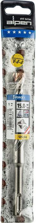 Produktbild Alpen SDSplus Hammerbohrer FORCE Schneiden (15 mm)