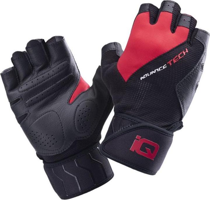 IQ Rękawiczki kulturystyczne treningowe na siłownię Ibro rozmiar M (M)