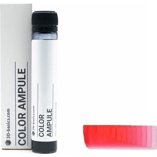 3d-basics BASIC Resin Colorant transparent bloody red (Rot), Resin, Rot