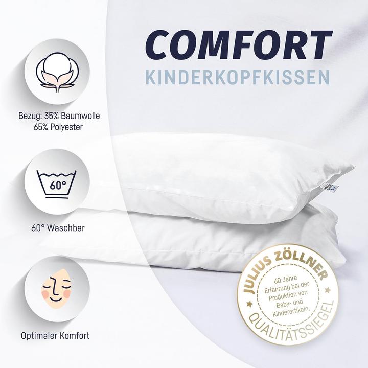 Image du produit Julius Zöllner Oreiller Comfort 40 x 80 cm (40 x 80 cm)