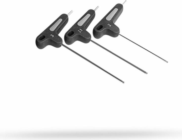 Produktbild PRO Innensechskantset 2 / 2,5 / 3 Schw Stahl Mit Dual Compound Griff