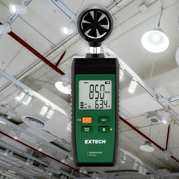 Actual product image Extech Anemometer