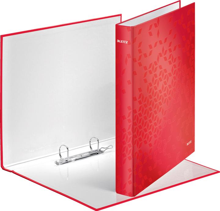 Actual product image Leitz School folder A4 Wow+ red (A4+, 40 mm, 1 pcs.)