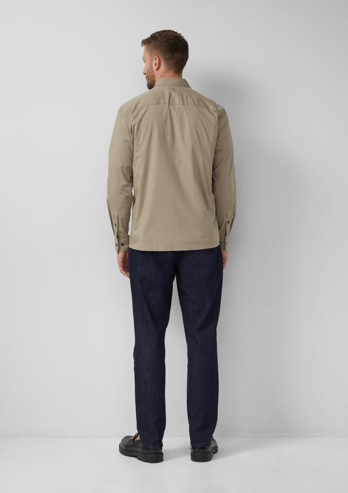 Immagine prodotto s.Oliver Hemd Regular Fit: Hemd aus Baumwollmix mit Artwork (L, XL)