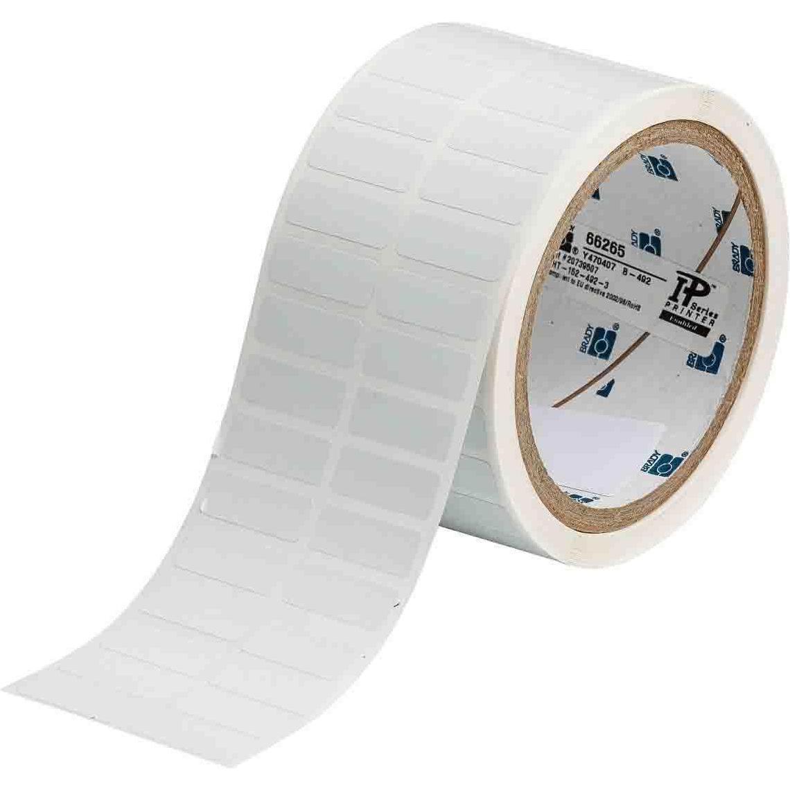 Brady, Etiketten, THT-152-492-3, FreezerBondz II(TM), Weiss, matt, 25.40 x 9.53 mm, permanent, 2-bahnig (3000 E