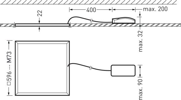 Produktbild Trilux TRIL LED-Einbauleuchte (4200 lm)