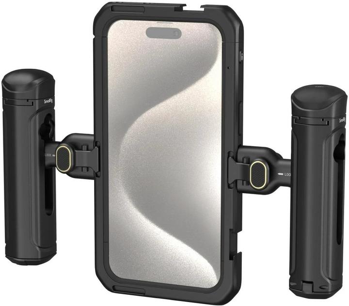 Immagine prodotto SmallRig 4392 Kit video mobile (doppio palmare) (Gabbietta)