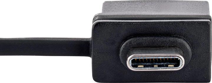 Actual product image StarTech com USB to Dual HDMI Adapter, USB A/C to 2x HDMI Displays (1x 4K30Hz, 1x 1080p), Integrated (USB-C, USB-A, 10 cm)