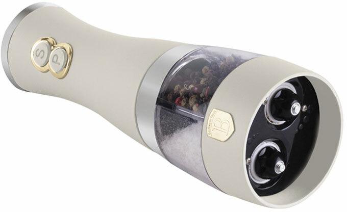 Actual product image BerlingerHaus Haus Salz- und Pfefferstreuer 2 in 1 matt cream Sahara Collection (Salt, Pepper)