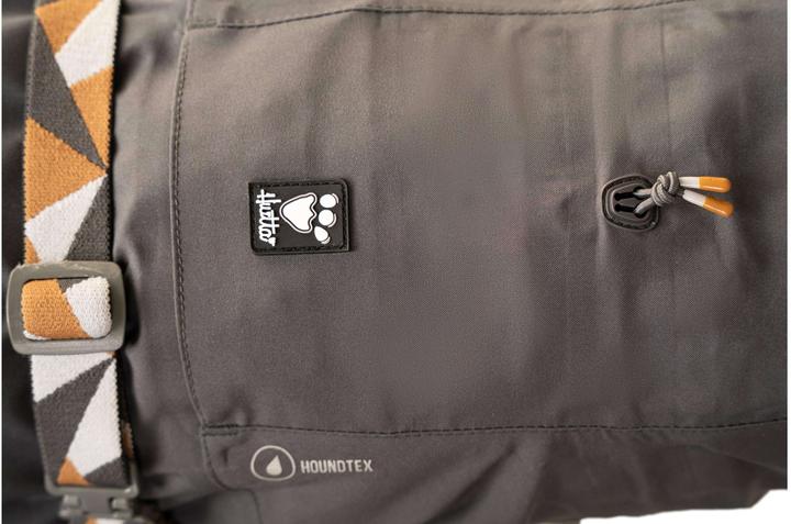 Actual product image Hurtta Mackintosh Mudventure Eco Dark grey, 35 cm (Dog raincoat)