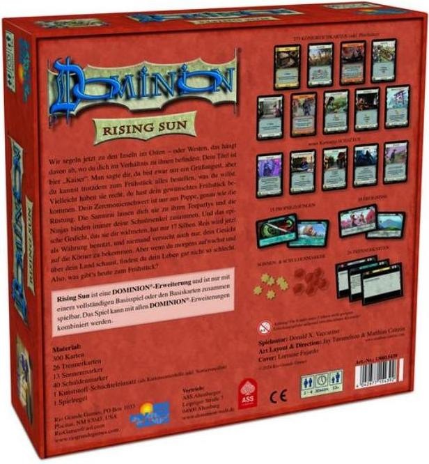 Produktbild Rio Grande Games Dominion: Rising Sun (Deutsch)